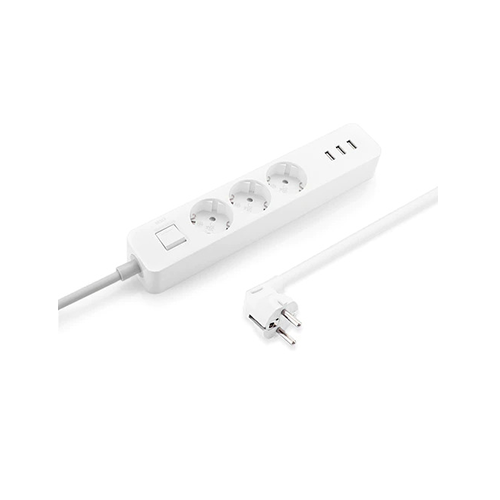 Bande d'alimentation Xiaomi Mi avec fentes USB - Blanc